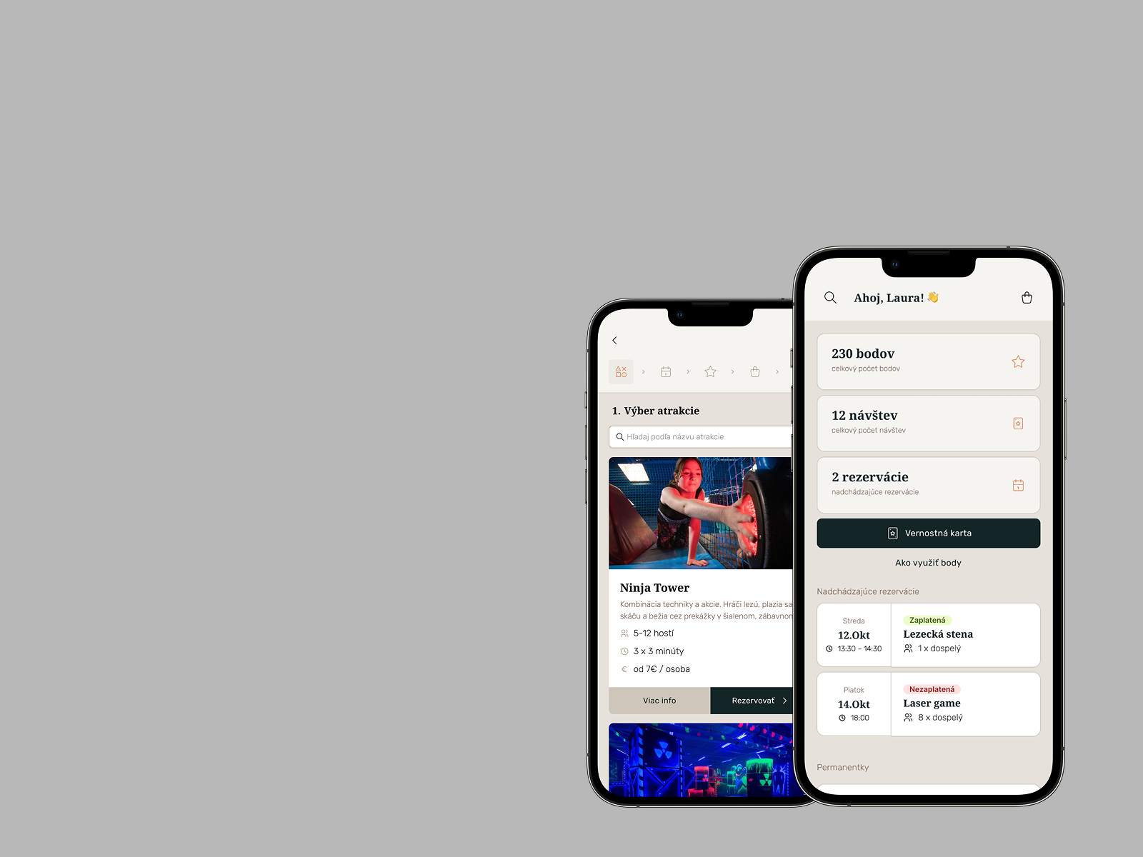 Steam Factory customer app and FiskalPro POS terminal